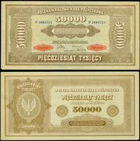 50 000 marek polskich 10.10.1922, Miłczak 33, Lu