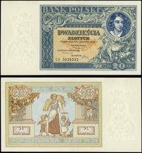 20 złotych  20.06.1931, seria CX., Miłczak 72c