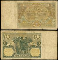 10 złotych  20.07.1926, seria CI., znak wodny; B