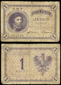 1 złoty 28.02.1919 , S.61.F, postrzępione margin