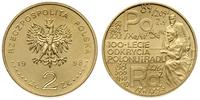 2 złote 1998, 100 - Lecie Odkrycia Polonu i Radu