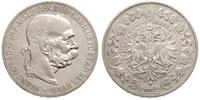 5 koron 1907, Wiedeń, moneta czyszczona