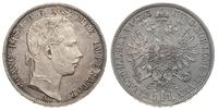 1 floren 1863/A, Wiedeń, moneta czyszczona, ciem