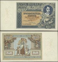 20 złotych 20.06.1931, seria DK., dwa pionowe zg