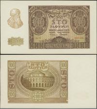 100 złotych 1.03.1940, ser. E, piękne, Miłczak 9