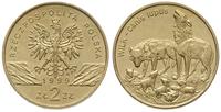 2 złote 1999, Warszawa, Wilk, Parchimowicz 782