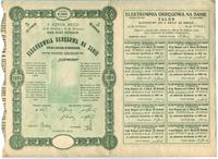 5 akcji na 5.000 marek polskich III emisja 1923,