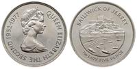 25 pensów 1977, Srebrny Jubileusz królowej Elżbi