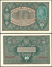 10 marek polskich 23.08.1919, II Serja EW, piękn