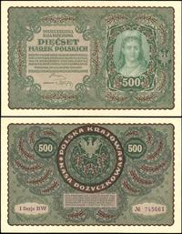 500 marek polskich 23.08.1919, I Serja BW, dolny