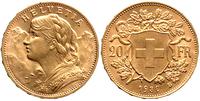 20 franków 1930, złoto 6.45 g
