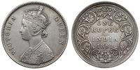 rupia  1862, srebro ''917'' 11.33 g, KM. 473.2
