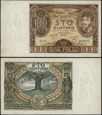 100 złotych 9.11.1934, ser. BH., na dolnym margi