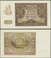 100 złotych 1.03.1940, ser. E, pięknie zachowany