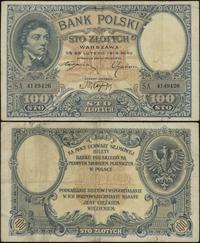 100 złotych 28.02.1919, seria S.A. 4149426, Miłc