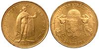 20 koron 1892, złoto 6.77 g