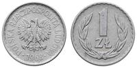 1 złoty 1968, Warszawa, bardzo rzadki, Parchimow