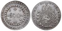 640 reis 1825 /R, Rio de Janeiro, srebro 17.94 g