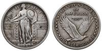 25 centów 1917, Filadelfia, "bez gwiazdek pod or