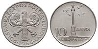 10 złotych 1966, mała kolumna Zygmunta III Wazy,