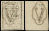 5 groszy miedziane 13.08.1794, złamanie na lewym