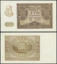 100 złotych 1.03.1940, seria E 6391430, delikatn