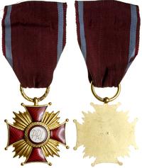 Złoty Krzyż Zasługi, tombak złocony i emaliowany