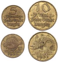 5 i 10 fenigów 1932, 2 sztuki łącznie