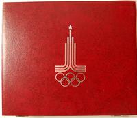 komplet monet lustrzanych - Olimpiada w Moskwie 