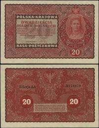 20 marek polskich 23.08.1919, II Serja AA Nr 170