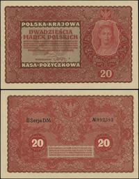 20 marek polskich 23.08.1919, II Serja DM Nr 092