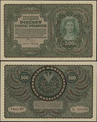 500 marek polskich 23.08.1919, I Serja BP Nr 824