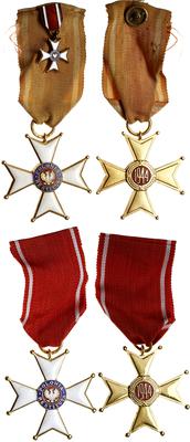 Order Odrodzenia Polski V klasa, 2 odmiany stars