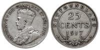 25 centów 1917, srebro ''925'' 5.80 g, rzadka mo