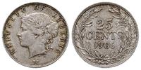 25 centów 1906/H, Birmingham, srebro '925' 5.86 
