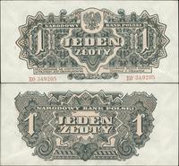 1 złoty 1944, seria EO, numeracja 349205, w klau