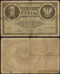 1.000 marek polskich 17.05.1919, seria X, bankno