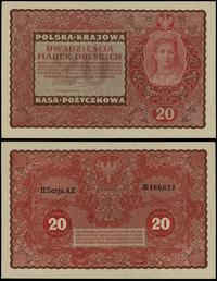 20 marek polskich 23.08.1919, II Serja AZ, na le