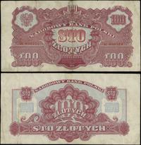 100 złotych 1944, '...obowiązkowe' seria KC, Mił
