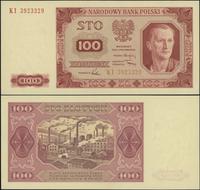100 złotych 01.07.1948, seria KI, piękny banknot