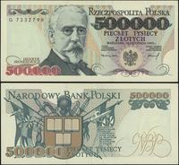 500 000 złotych 16.11.1993, seria G, ślad po zag