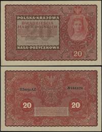 20 marek polskich 23.08.1919, II Seria AZ, dolny