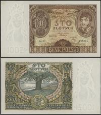 100 złotych 9.11.1934, seria BE., zafalowania na