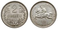 2 lity 1925, srebro '500' 5.37 g, piękne, Parchi