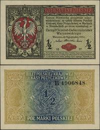 1/2 marki polskiej 9.12.1916, "Generał" seria B 