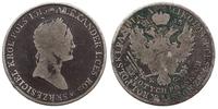 5 złotych 1833/KG, Warszawa, srebro 15.46 g, pat