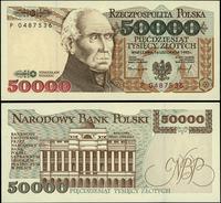 50.000 złotych 16.11.1993, seria P, piękne, Miłc