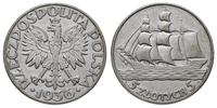 5 złotych 1936, Warszawa, Żaglowiec, moneta lekk