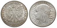 10 złotych 1932, Anglia, Głowa Kobiety, moneta p