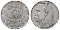 10 złotych 1937, Warszawa, Józef Piłsudski, mone
